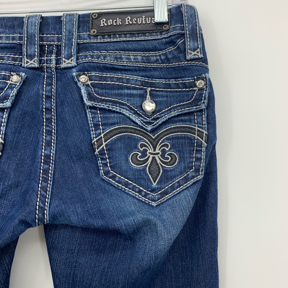 Rock Revival Blue Boot Cut Jeans